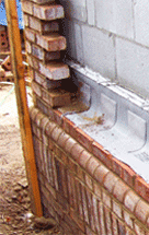 brick building detail